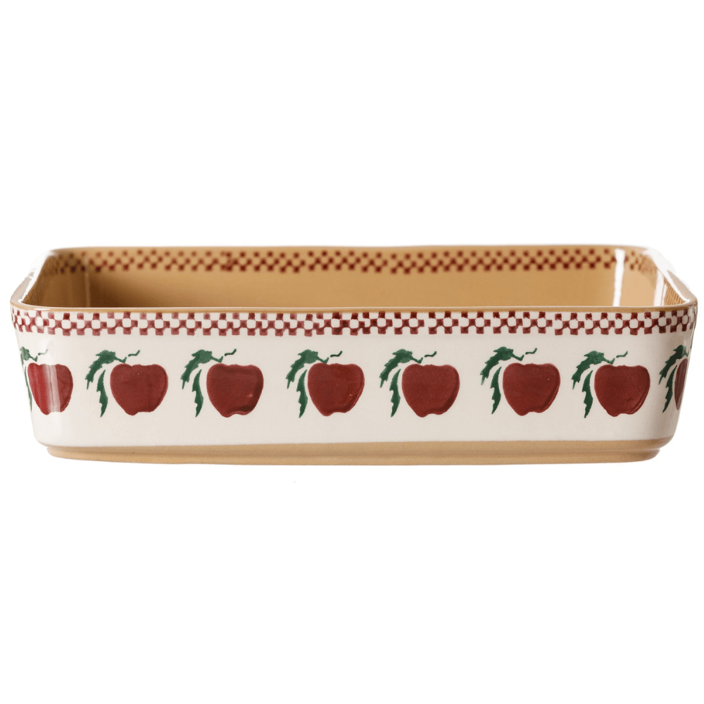 Large Rectangle Oven Dish Apple - The Gift & Art Gallery