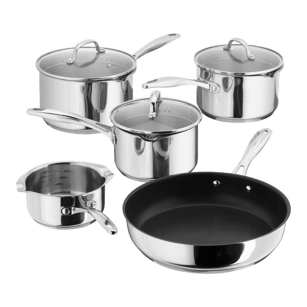 7000 5Piece Draining Saucepan Set - The Gift & Art Gallery