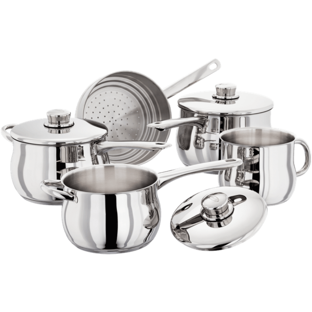 1000 5 Piece Deep Saucepan Set - The Gift & Art Gallery