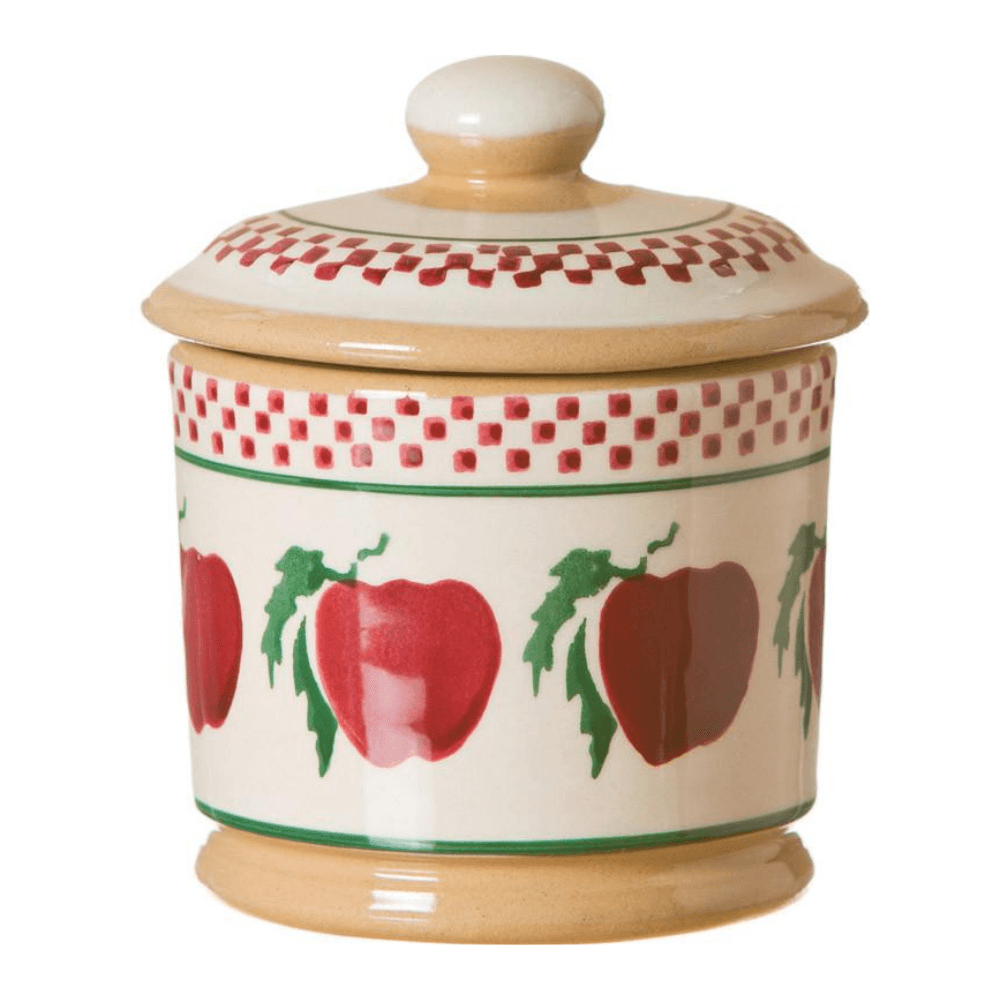 Lidded Sugar Bowl Apple - The Gift & Art Gallery