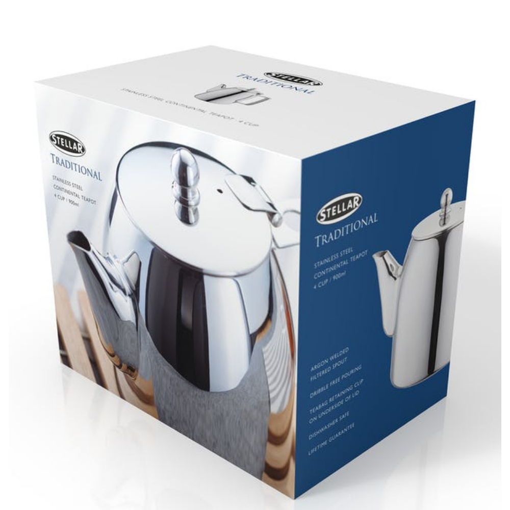 Traditional Continental Teapot - The Gift & Art Gallery