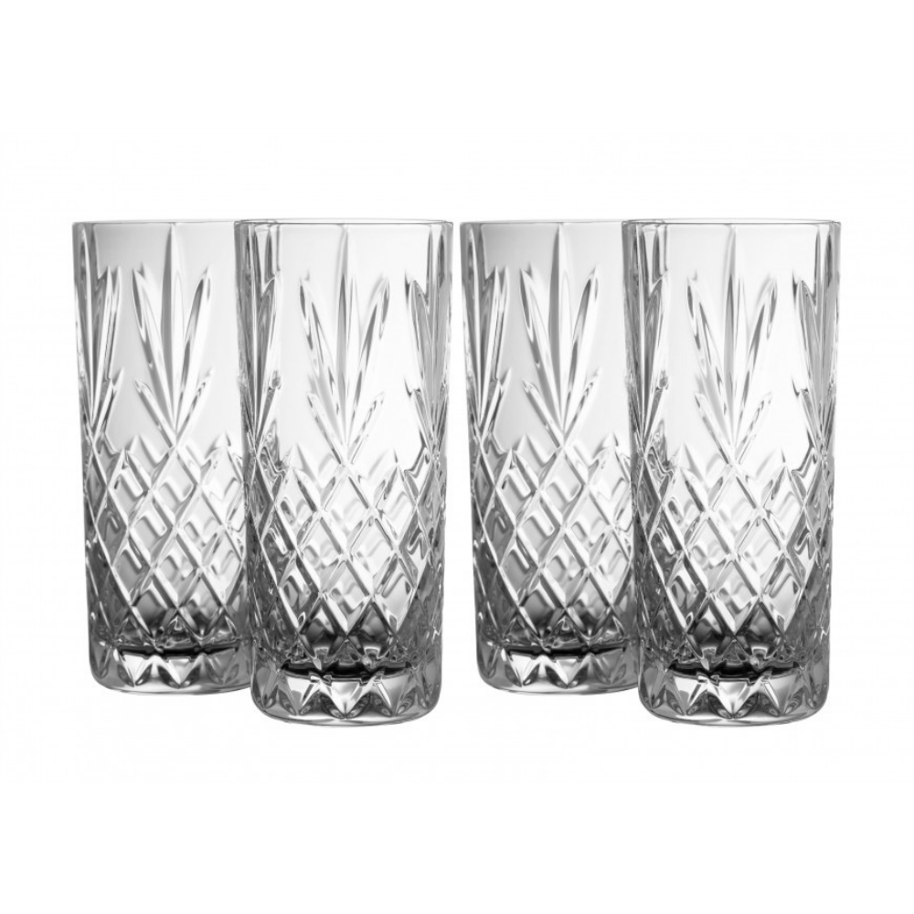 Galway Crystal Hi Ball glasses