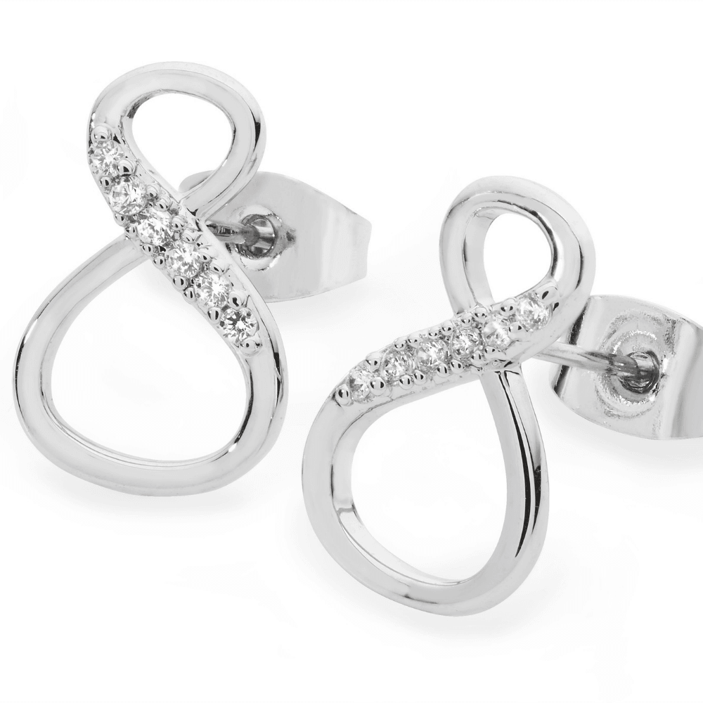 8 Shape Infinity Stud Earrings - The Gift & Art Gallery