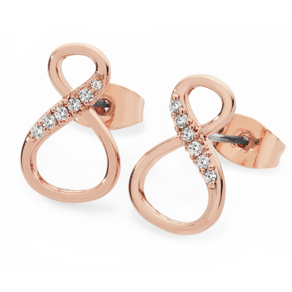 8 Shape Infinity Stud Earrings - The Gift & Art Gallery