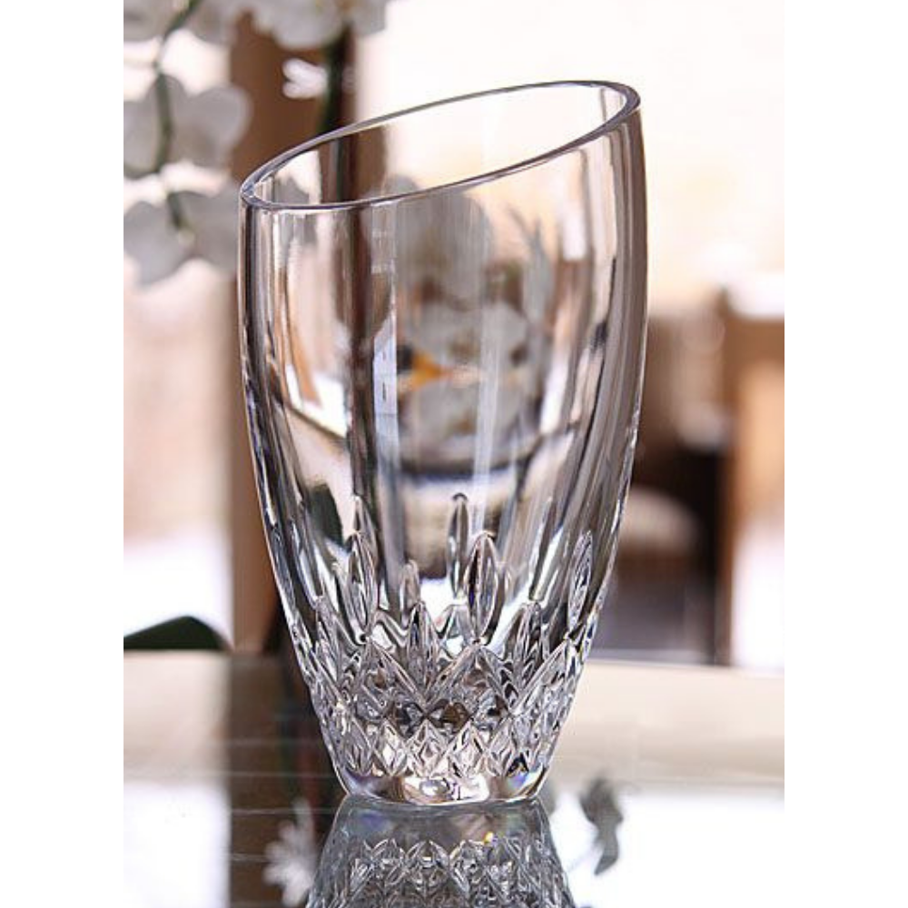 Lismore Essence Angled Round Vase - The Gift & Art Gallery