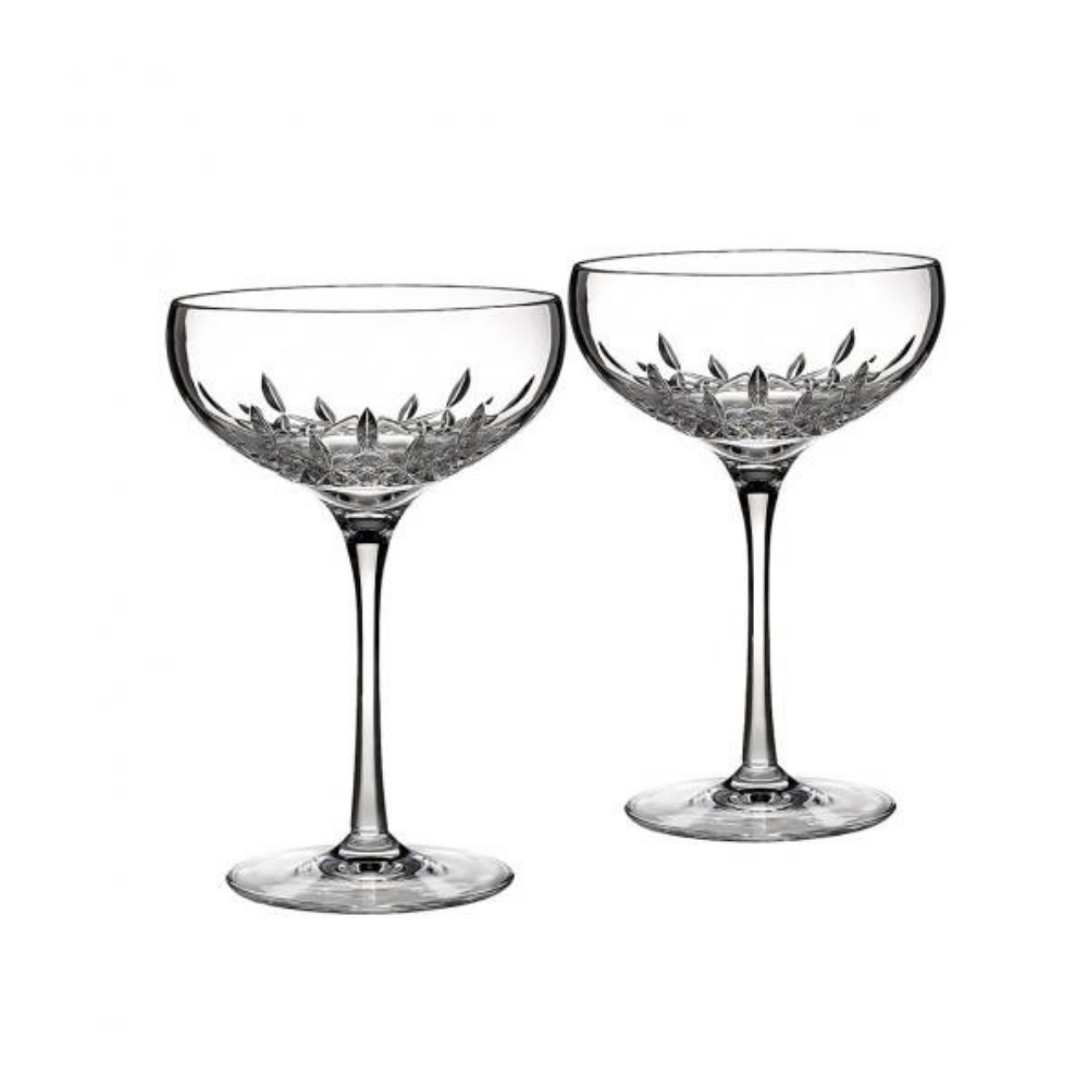 Lismore Essence Saucer Champagne (Pair)