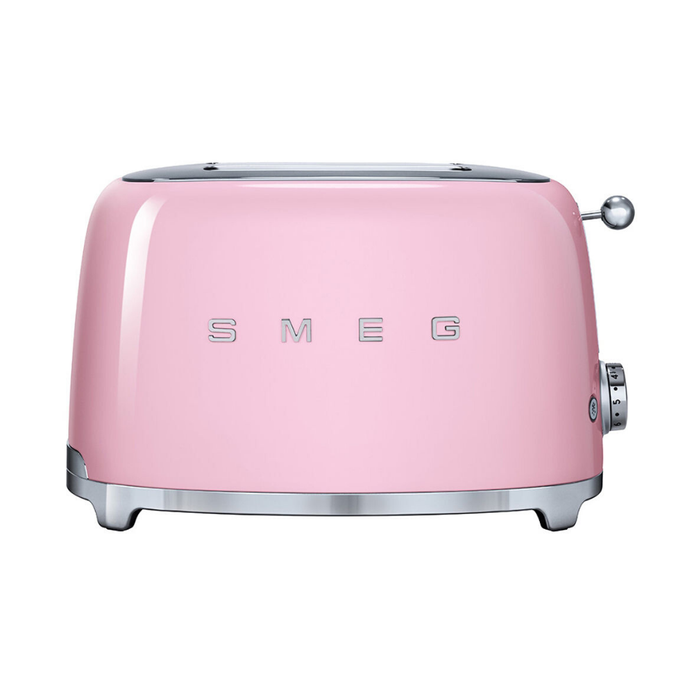 Smeg 2-Slice Toaster - Pink