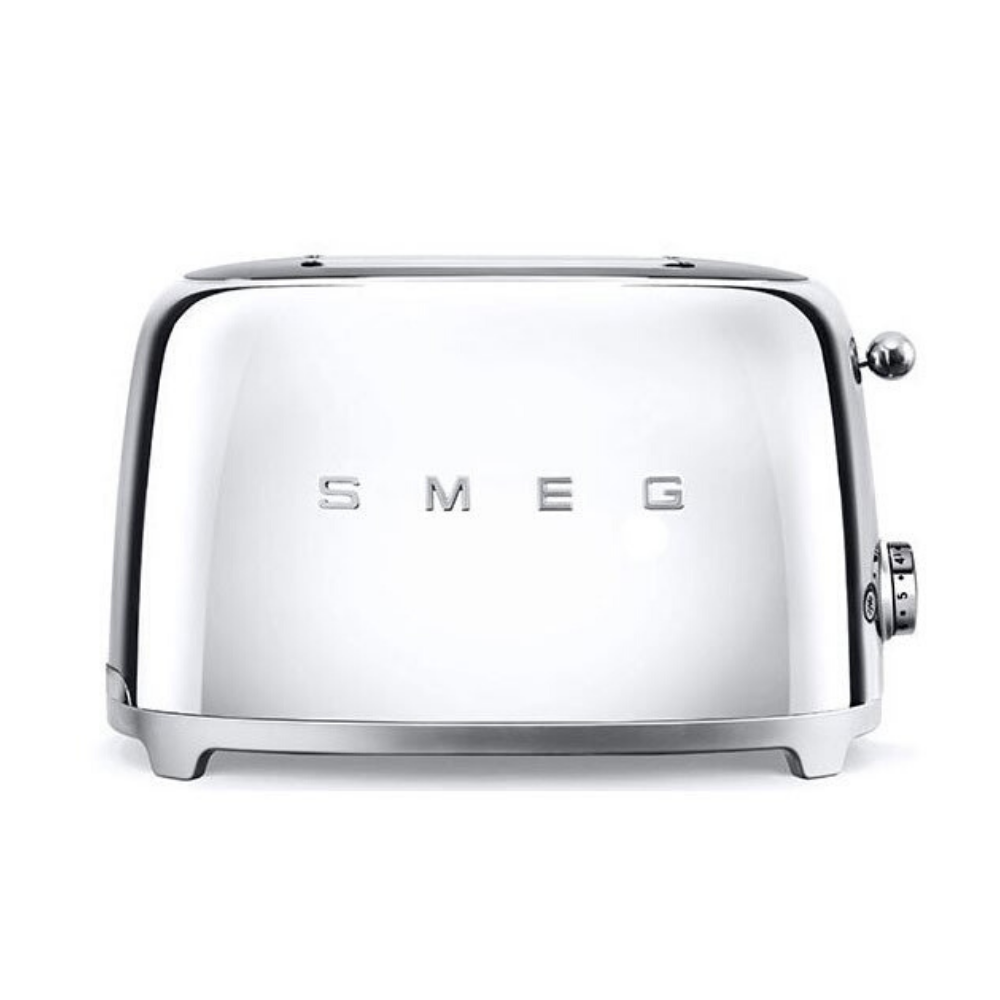 Smeg 2-Slice Toaster - Silver - The Gift & Art Gallery