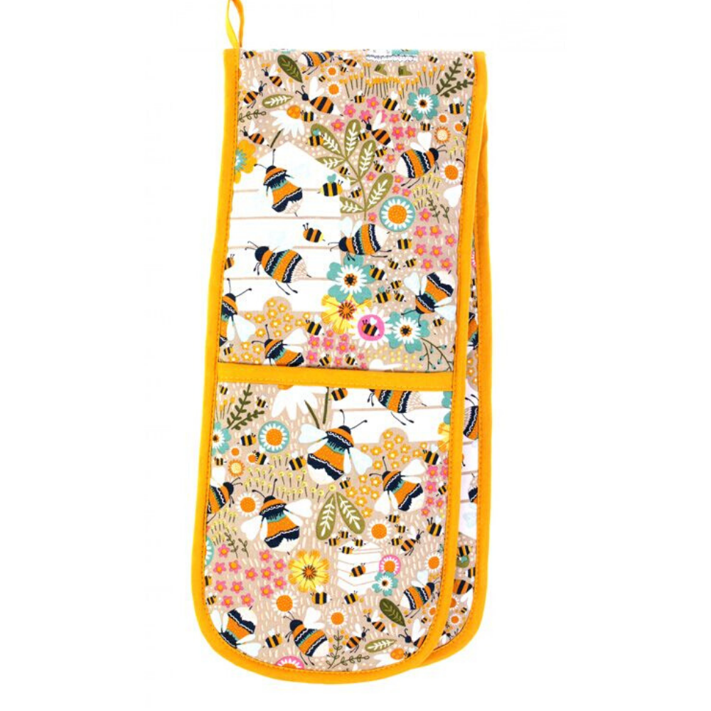 Bee Keeper Double Oven Glove - The Gift & Art Gallery