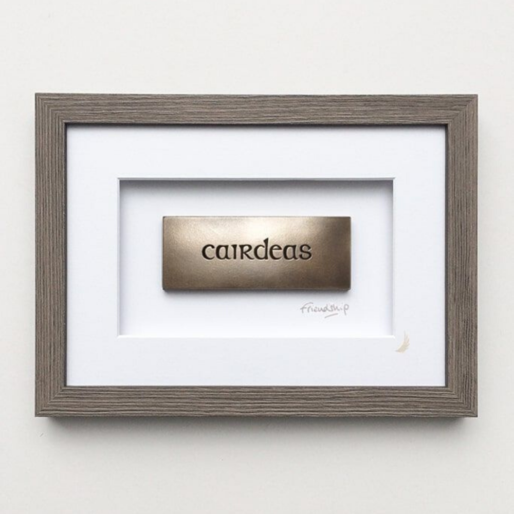 Cairdeas - Friendship Bronze Frame