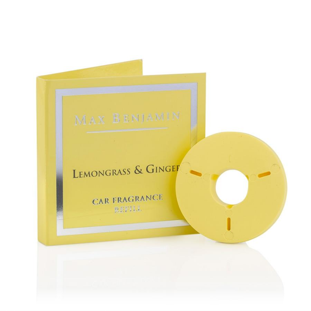 Lemongrass & Ginger Luxury Car Fragrance Refill - The Gift & Art Gallery