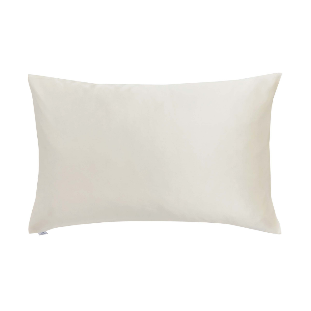 Silk Housewife Pillowcase-Chalk - The Gift & Art Gallery