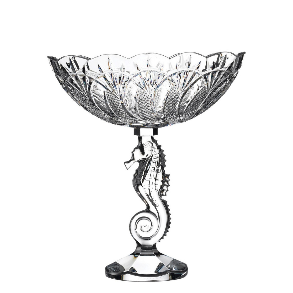 Waterford Crystal Seahorse Centrepiece Bowl