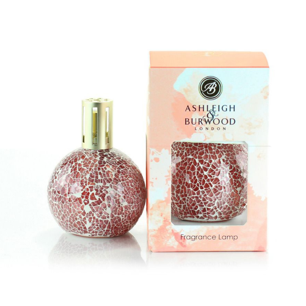Life in Bloom: Mosaic Fragrance Lamp - Coral