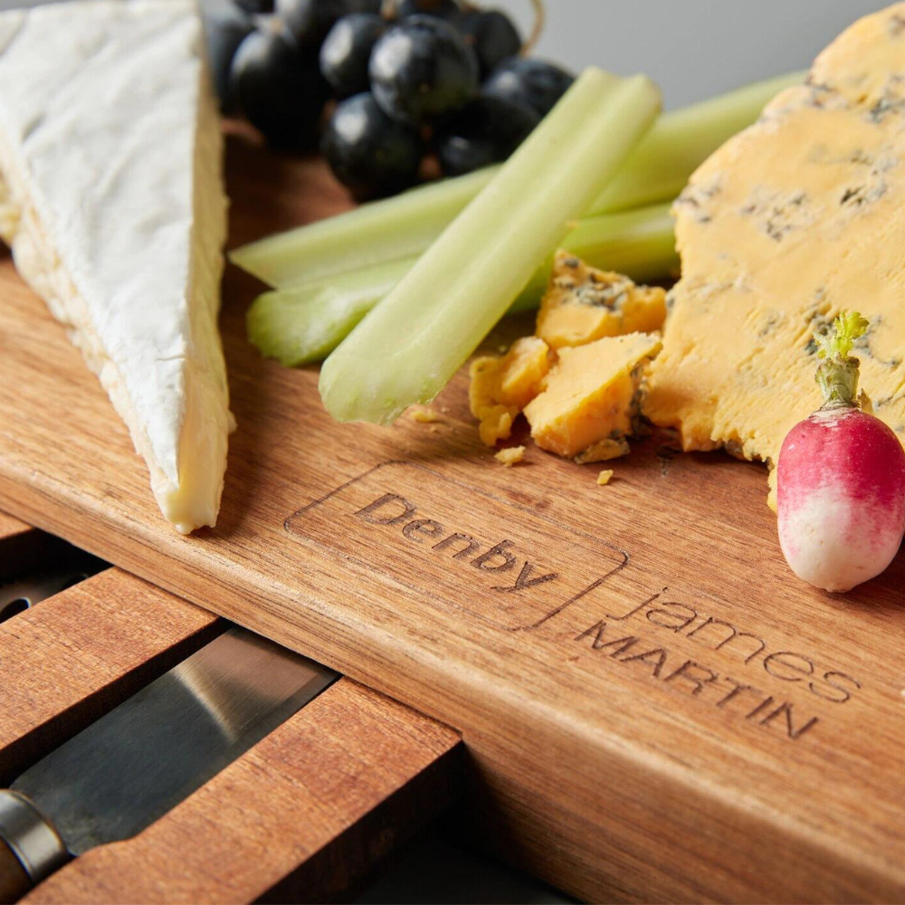 James Martin 4 Piece Cheese Board