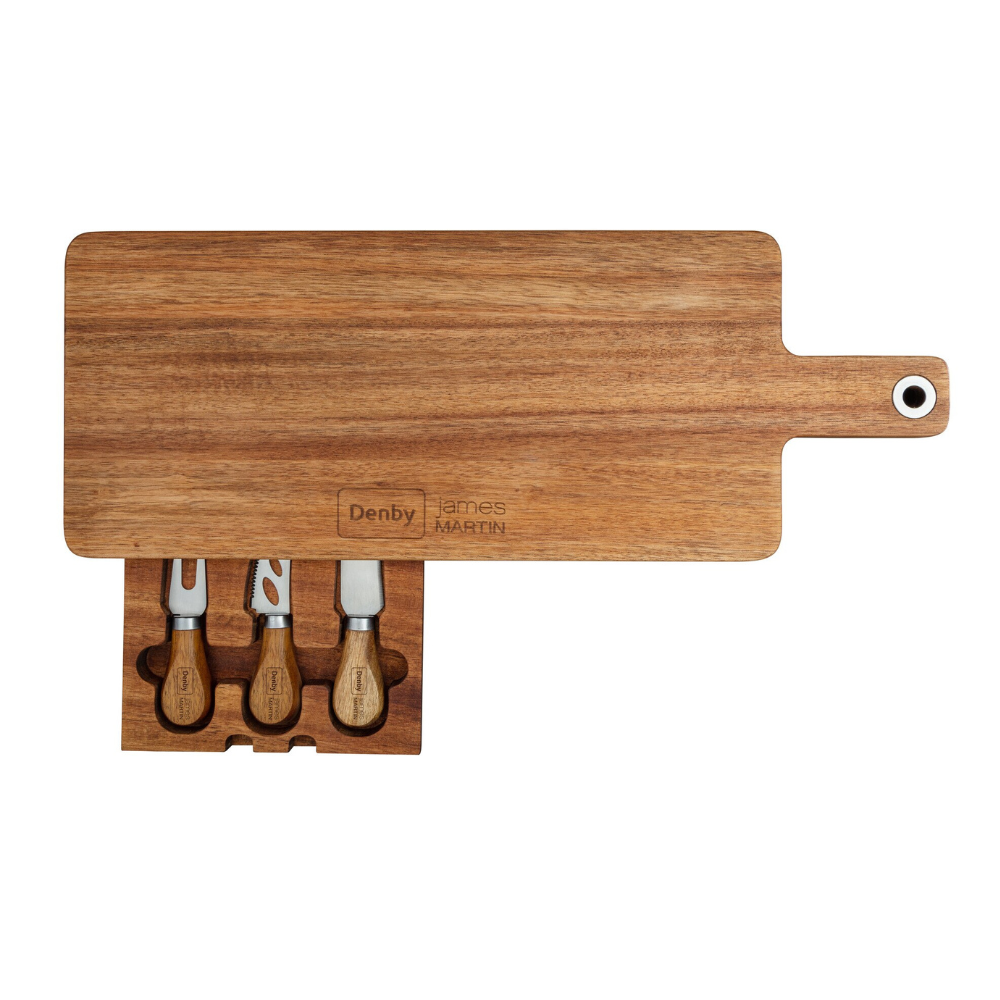 James Martin 4 Piece Cheese Board