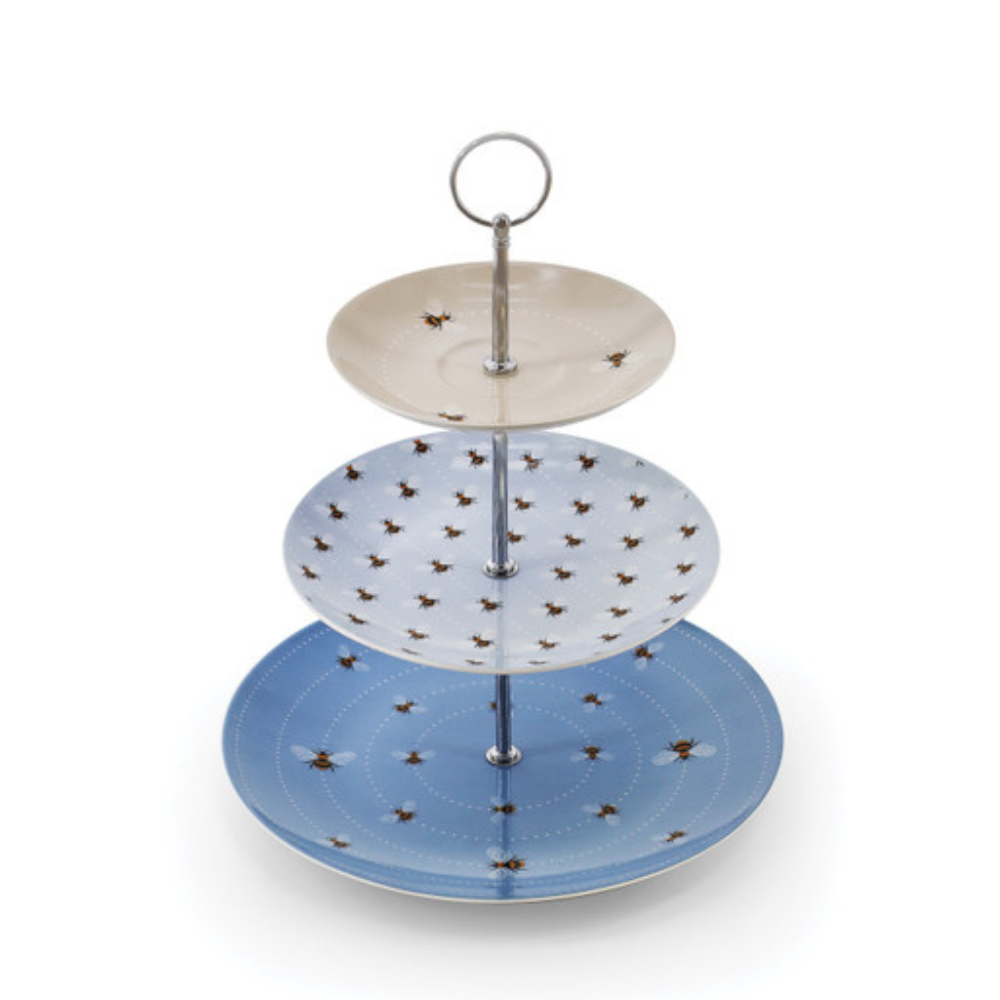 Bee 3 Tier Cake Stand - The Gift & Art Gallery