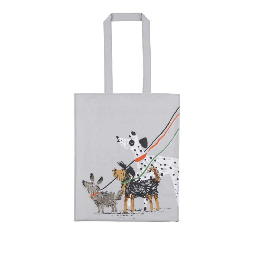Wipeable PVC Shopping Bag - Dog Days, Medium - The Gift & Art Gallery