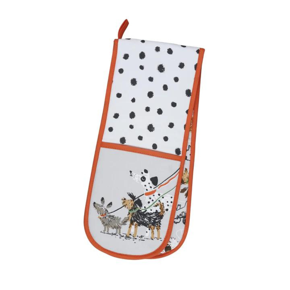 Dog Days Double Oven Glove - The Gift & Art Gallery