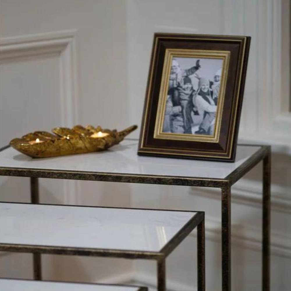 Irma Marble Top Nest of Tables - Set of 3 - The Gift & Art Gallery