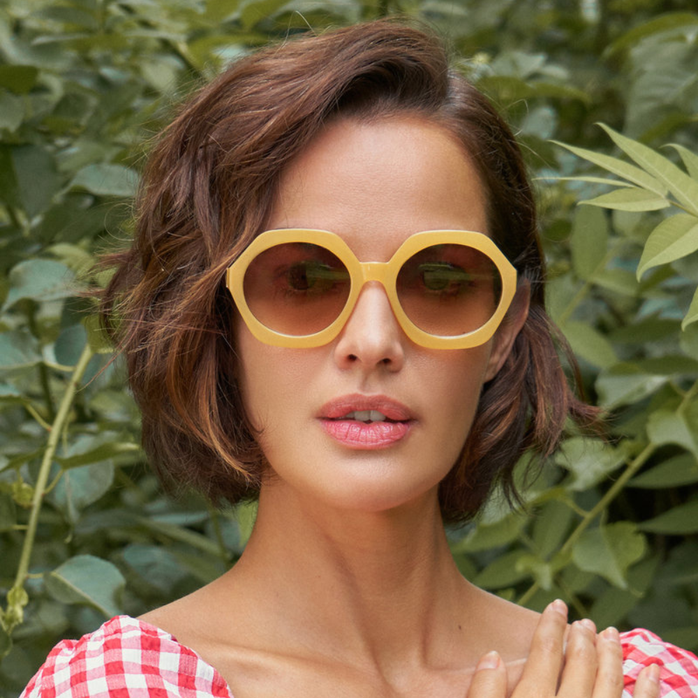 Luxe Georgia - Custard/Tortoiseshell Sunglasses - The Gift & Art Gallery
