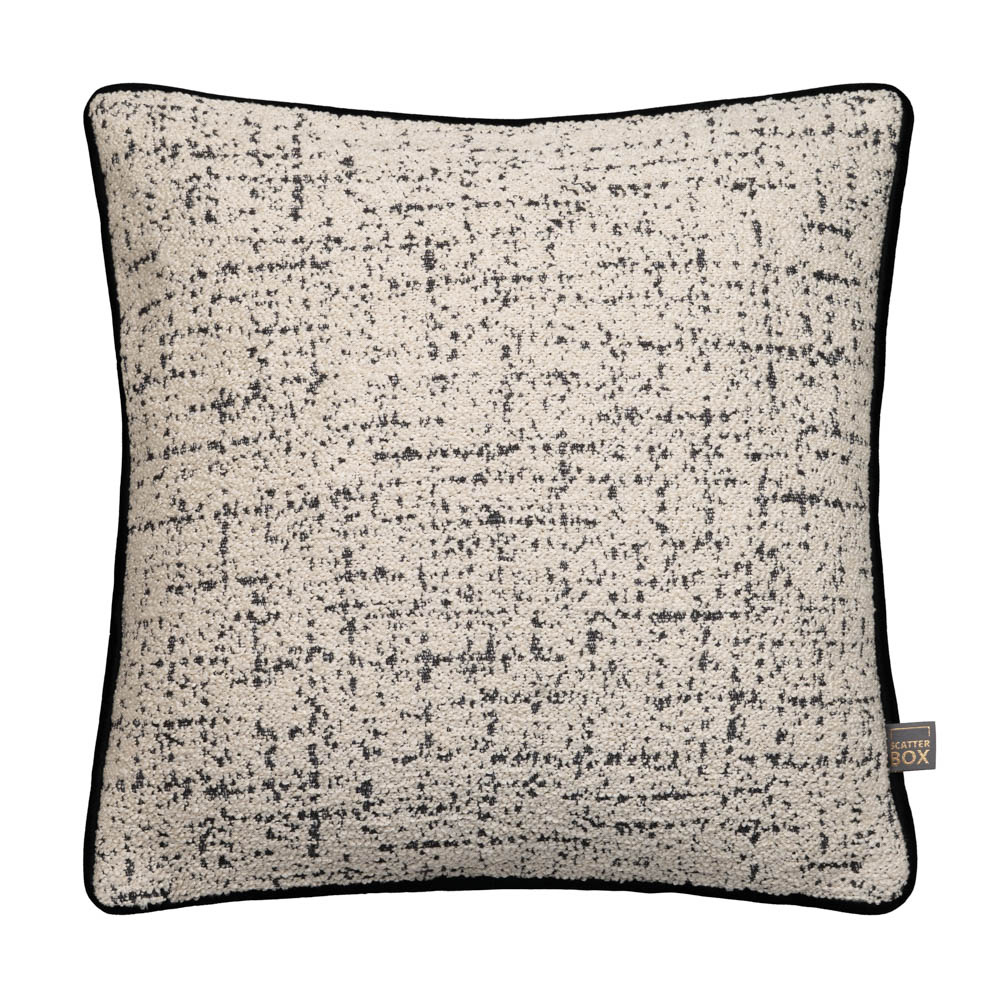 Coco Cushion Black/Cream - The Gift & Art Gallery