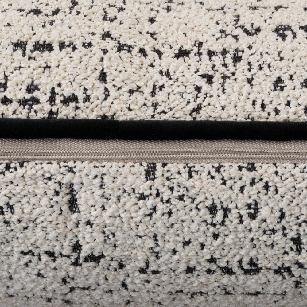 Coco Cushion Black/Cream - The Gift & Art Gallery