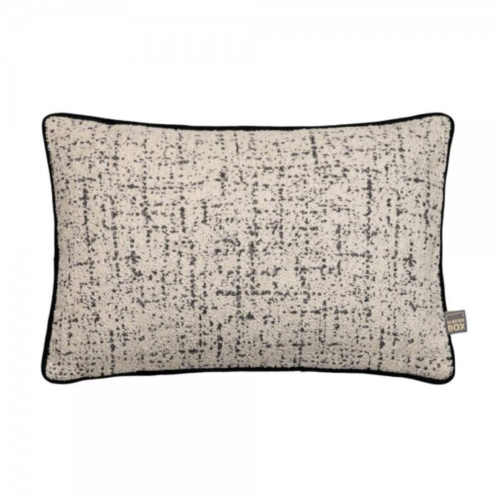Coco Cushion Black/Cream - The Gift & Art Gallery