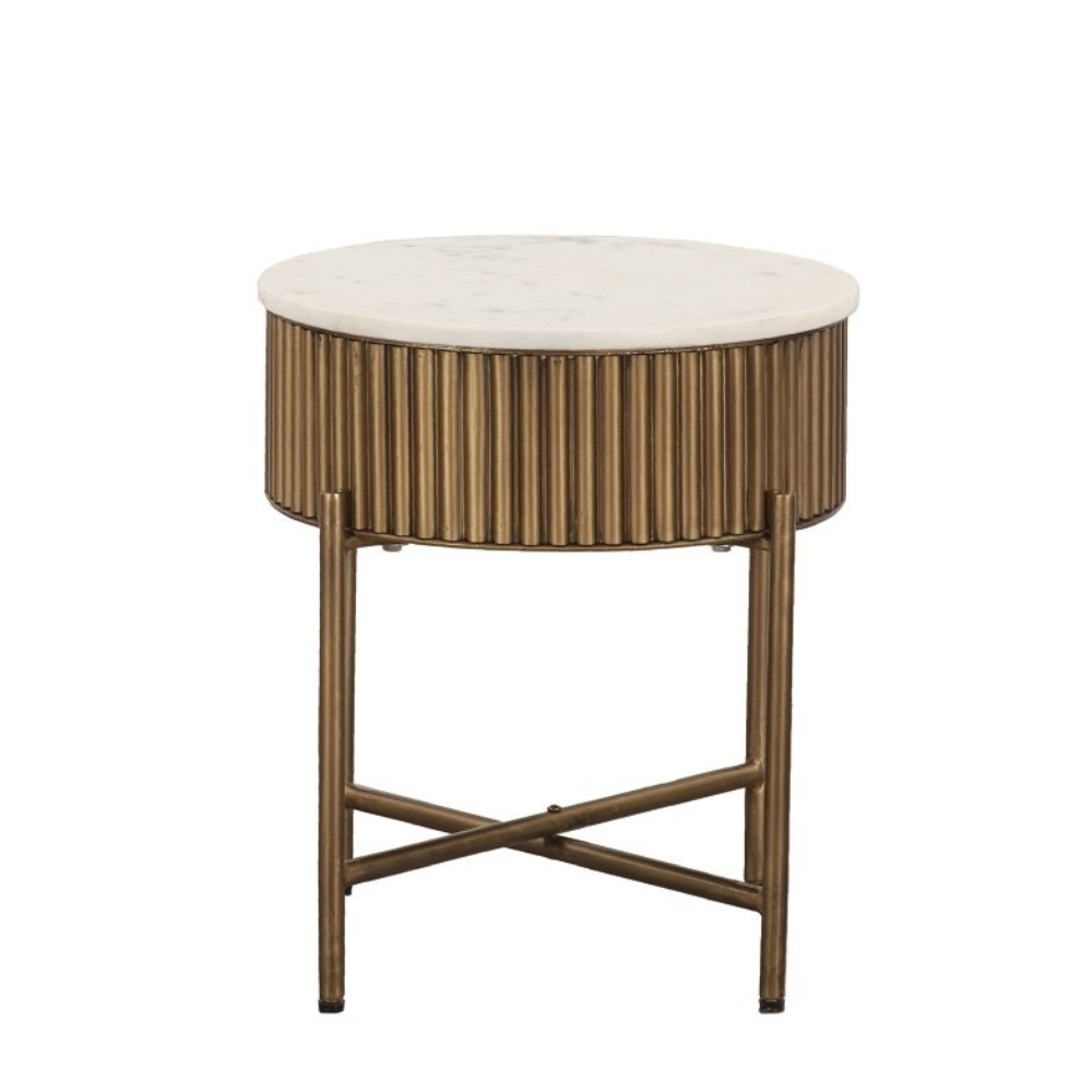 Marble Side Table - The Gift & Art Gallery