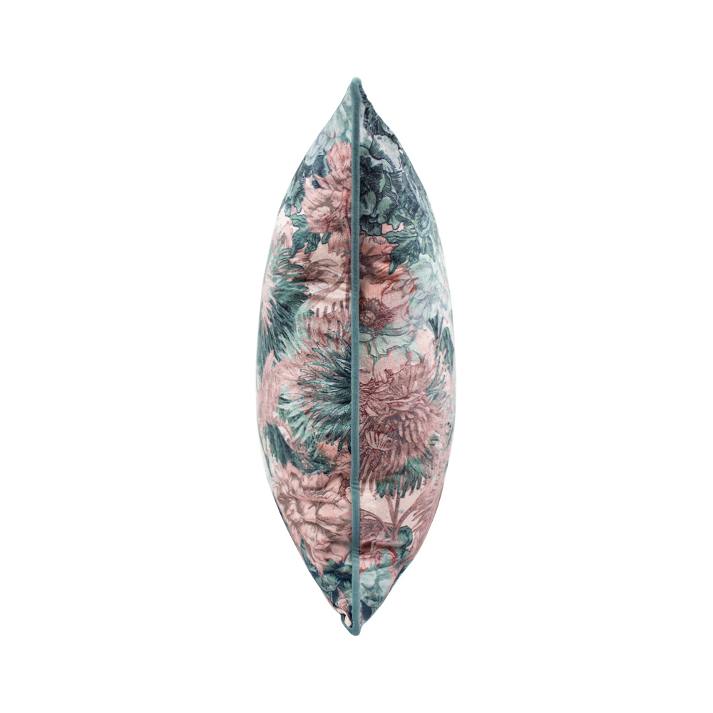 Miravel 45x45cm Cushion, Rose/Teal - The Gift & Art Gallery