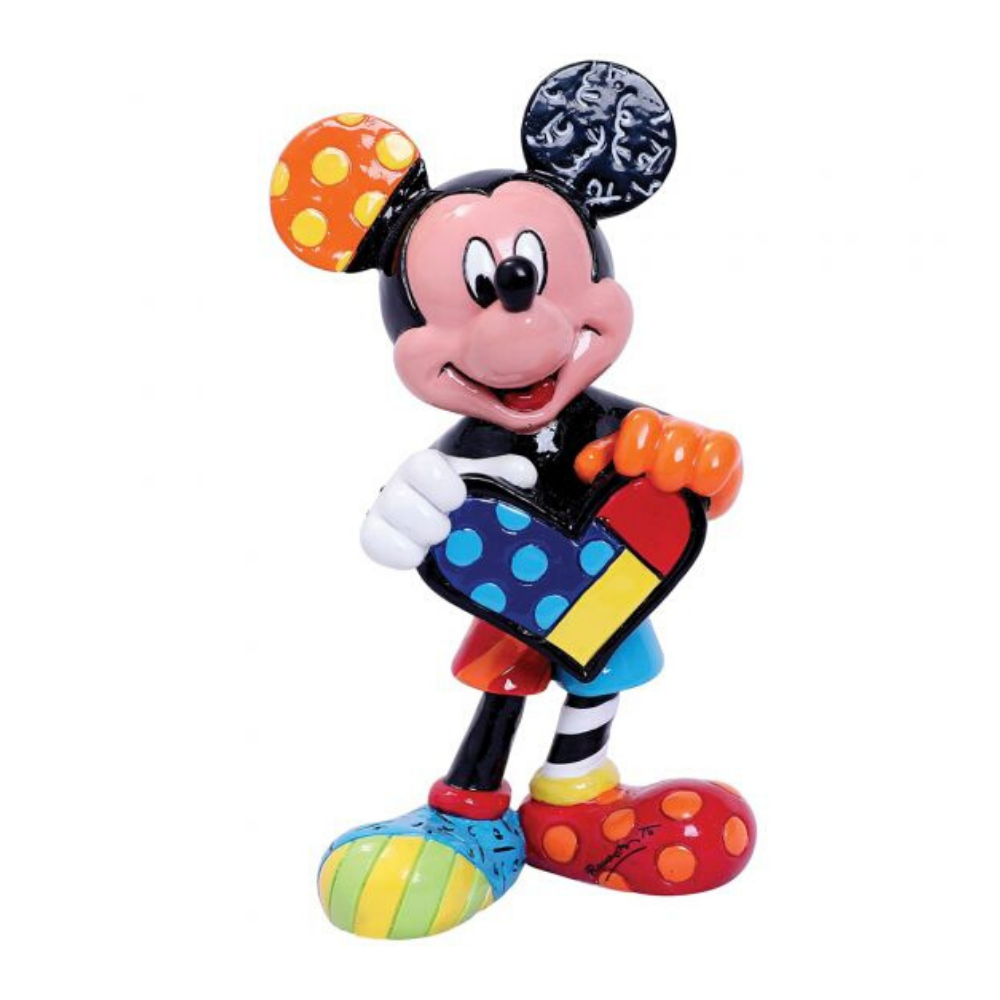 Mickey Mouse with Heart Mini Figurine