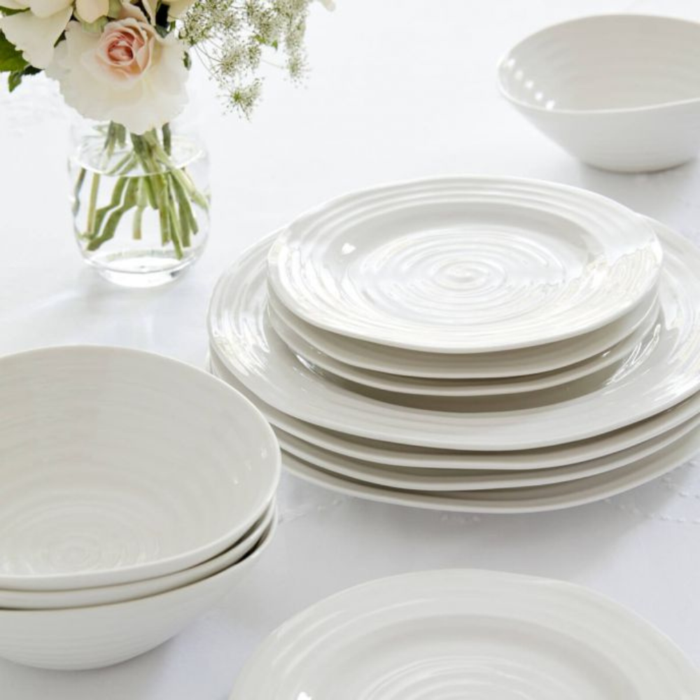 Sophie Conran 12 Piece Dinner Set, White - The Gift & Art Gallery