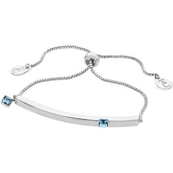 Bar Birthstone Braclet: January - December - The Gift & Art Gallery
