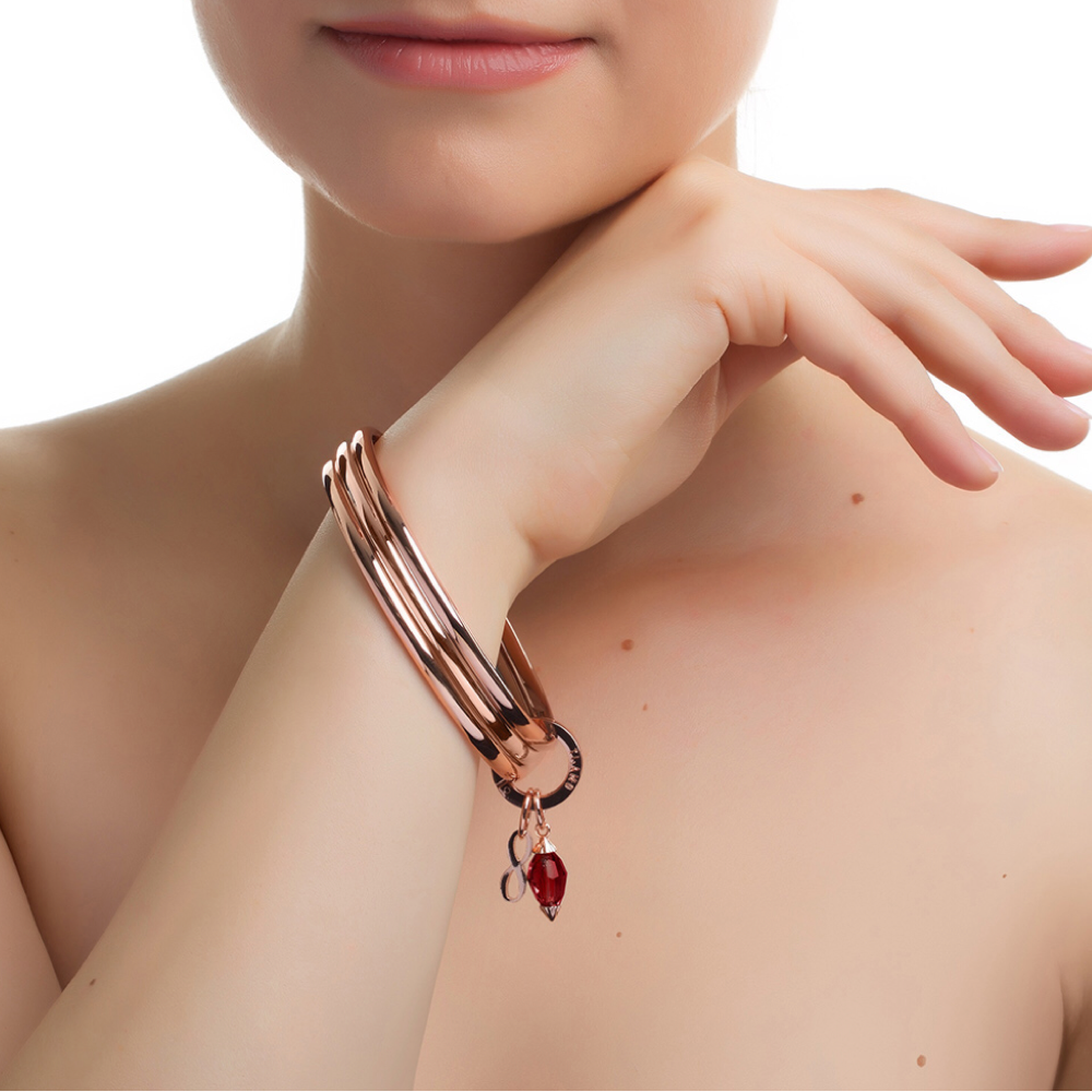 Triple Birthstone Bangle - The Gift & Art Gallery