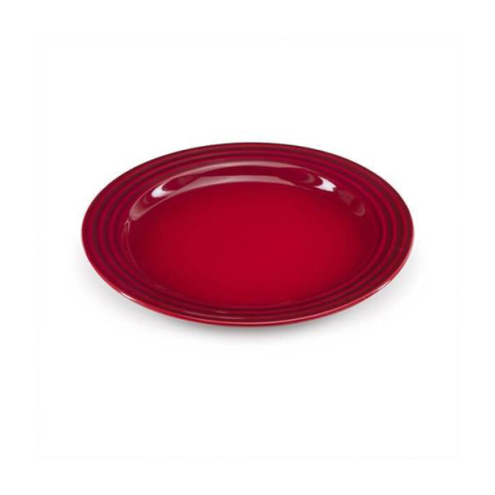 Stoneware 22cm Side Plate, Cerise