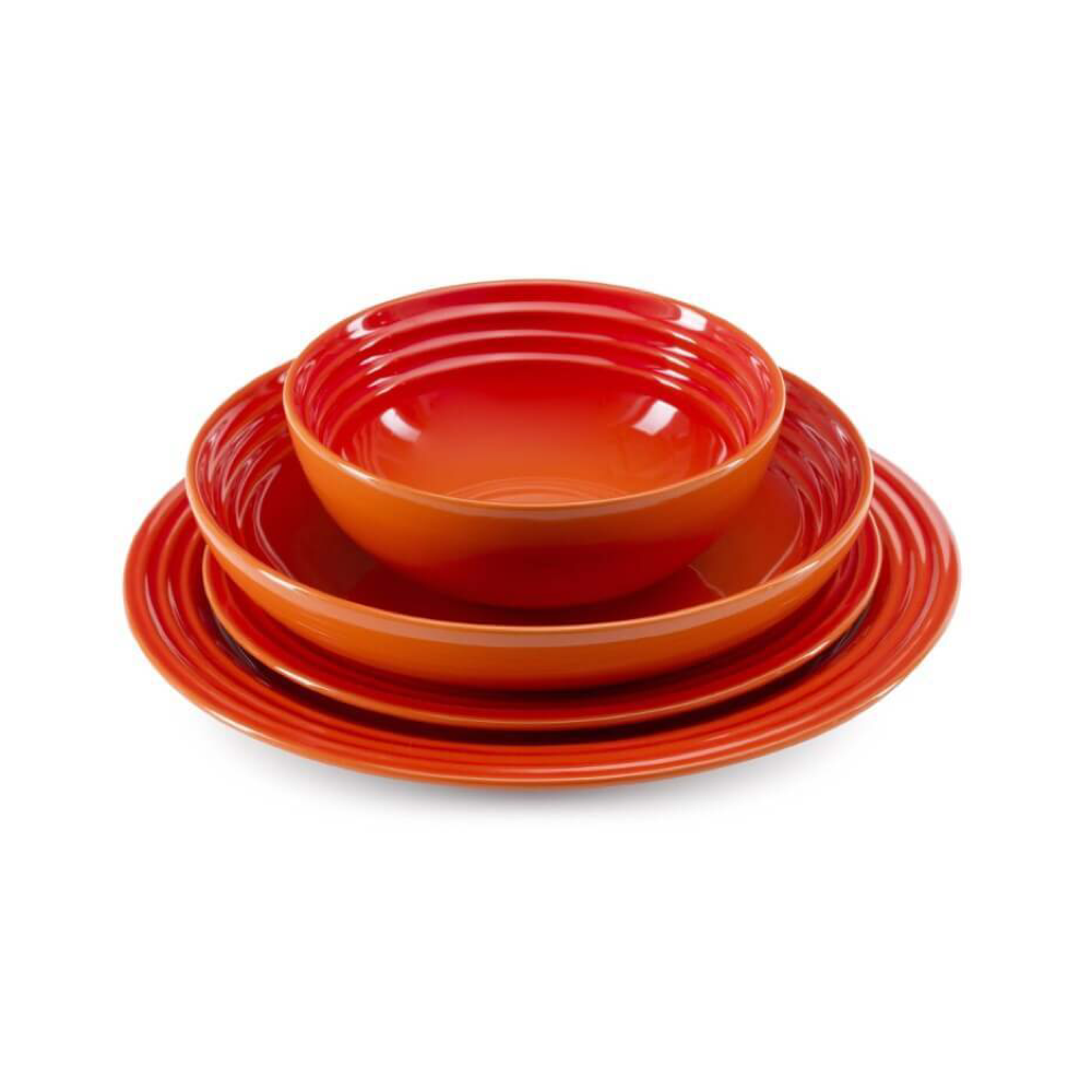 Stoneware 27cm Dinner Plate, Volcanic - The Gift & Art Gallery