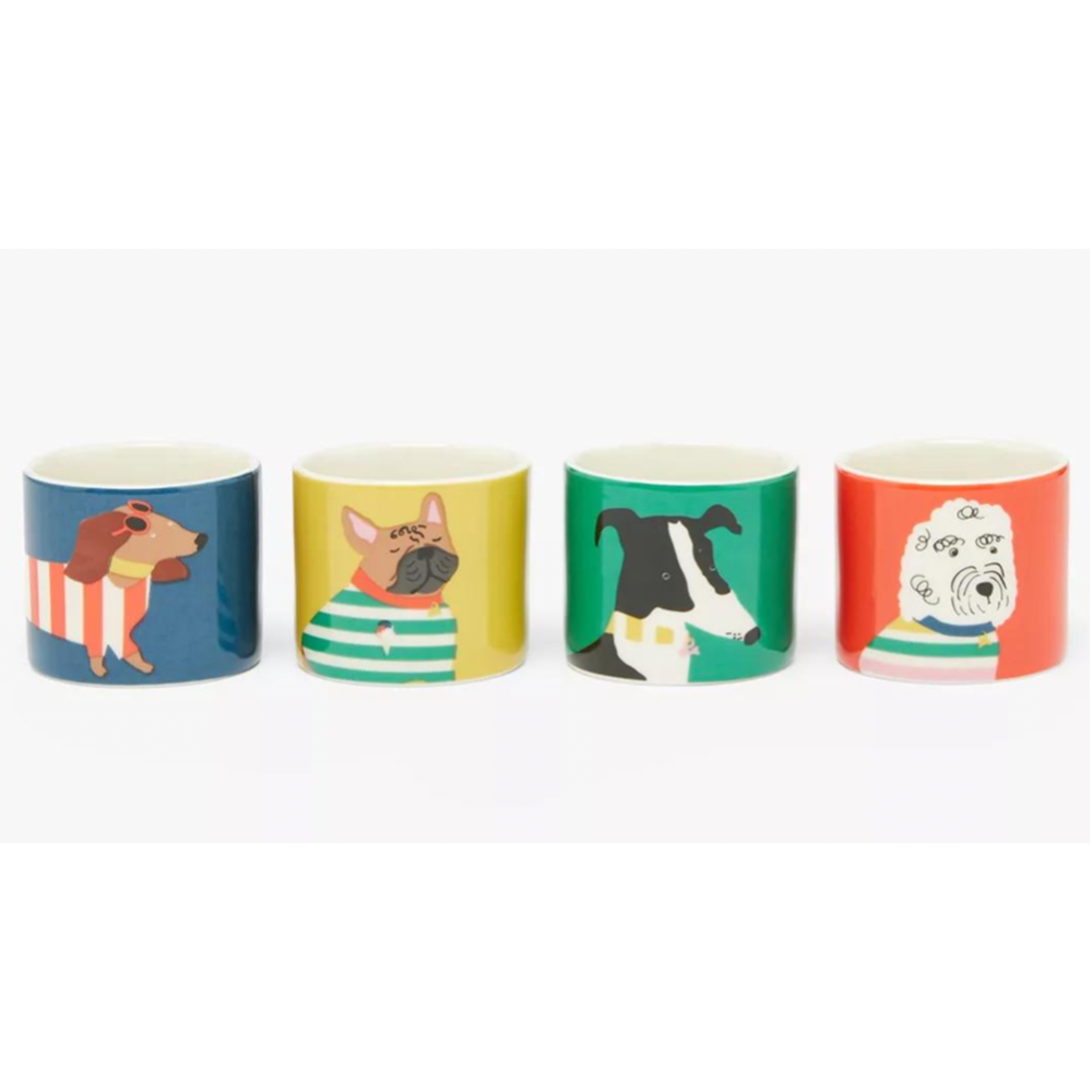 Egg Cups, Set of 4 - The Gift & Art Gallery