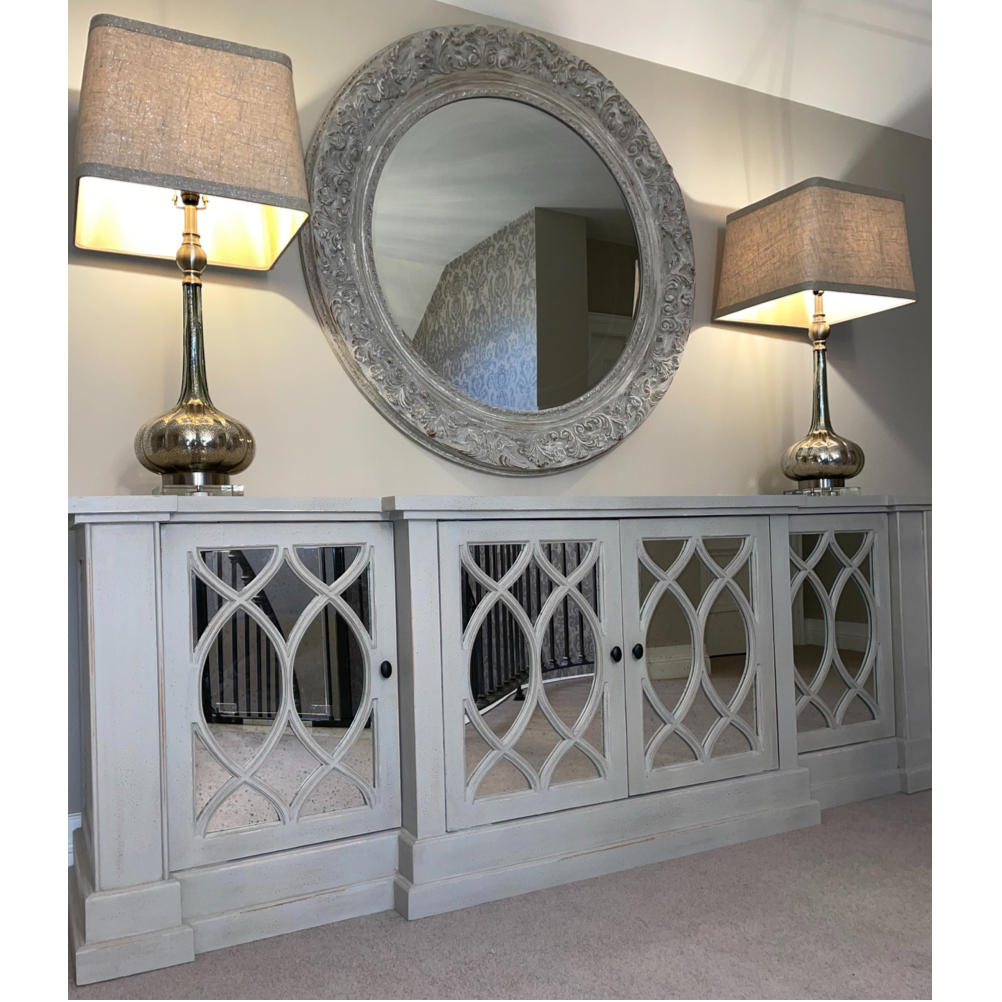 Grey Washed Side Board - The Gift & Art Gallery