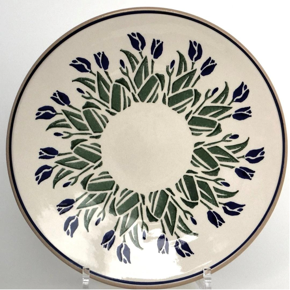 Everyday Plate Blue Blooms - The Gift & Art Gallery