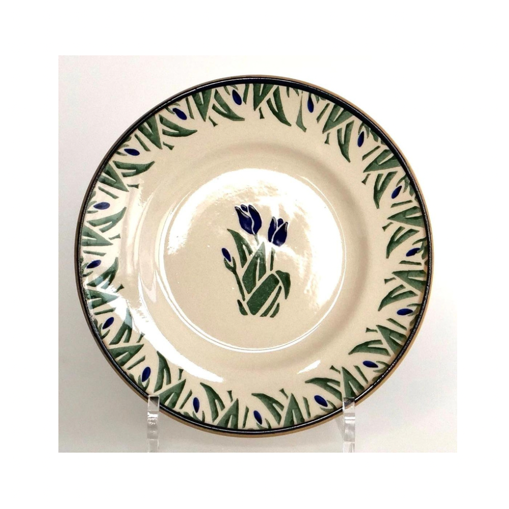 Side Plate Blue Blooms - The Gift & Art Gallery