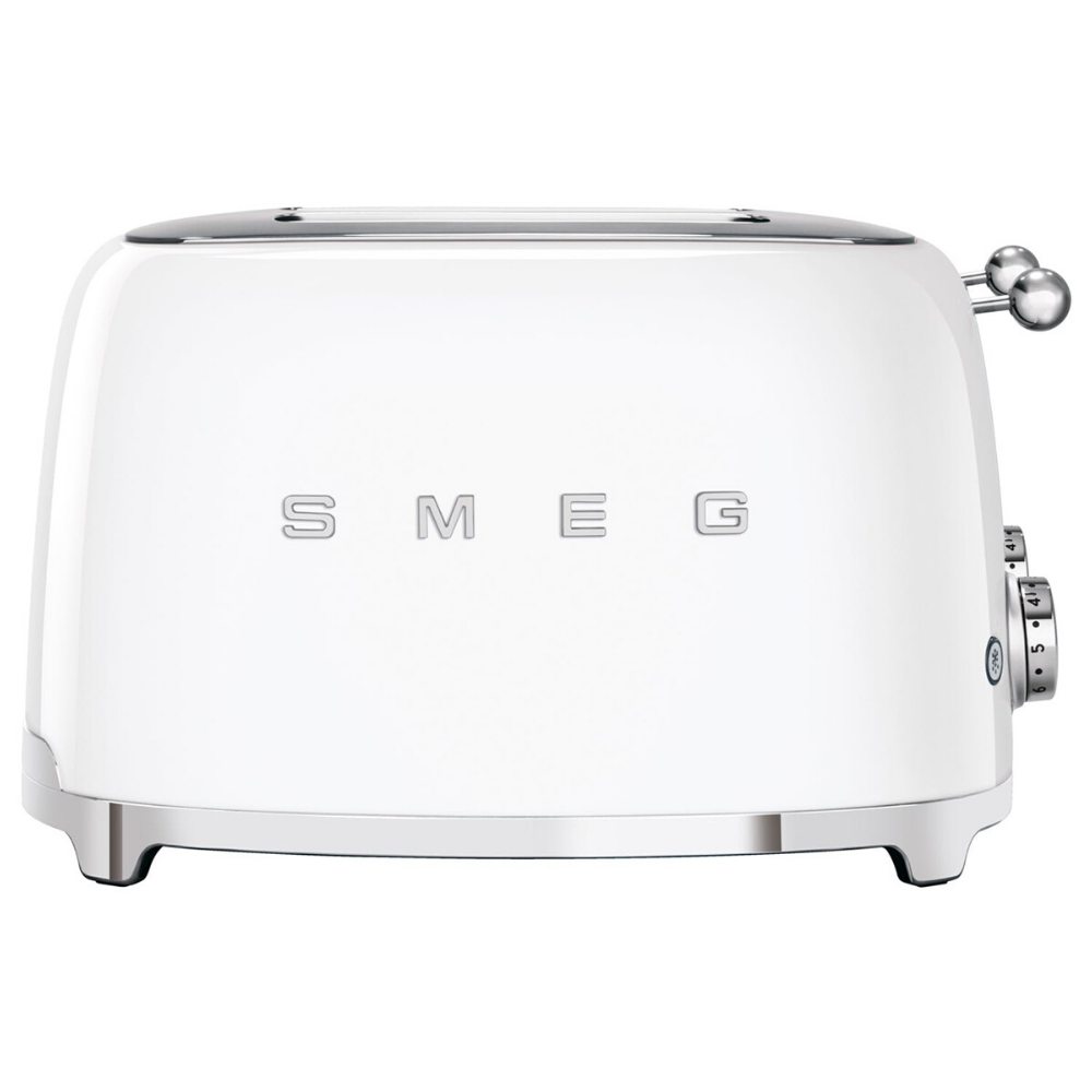 Smeg 4 Slice Toaster - White - The Gift & Art Gallery