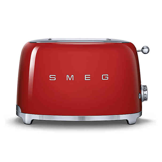 Smeg 2-Slice Toaster - Red - The Gift & Art Gallery