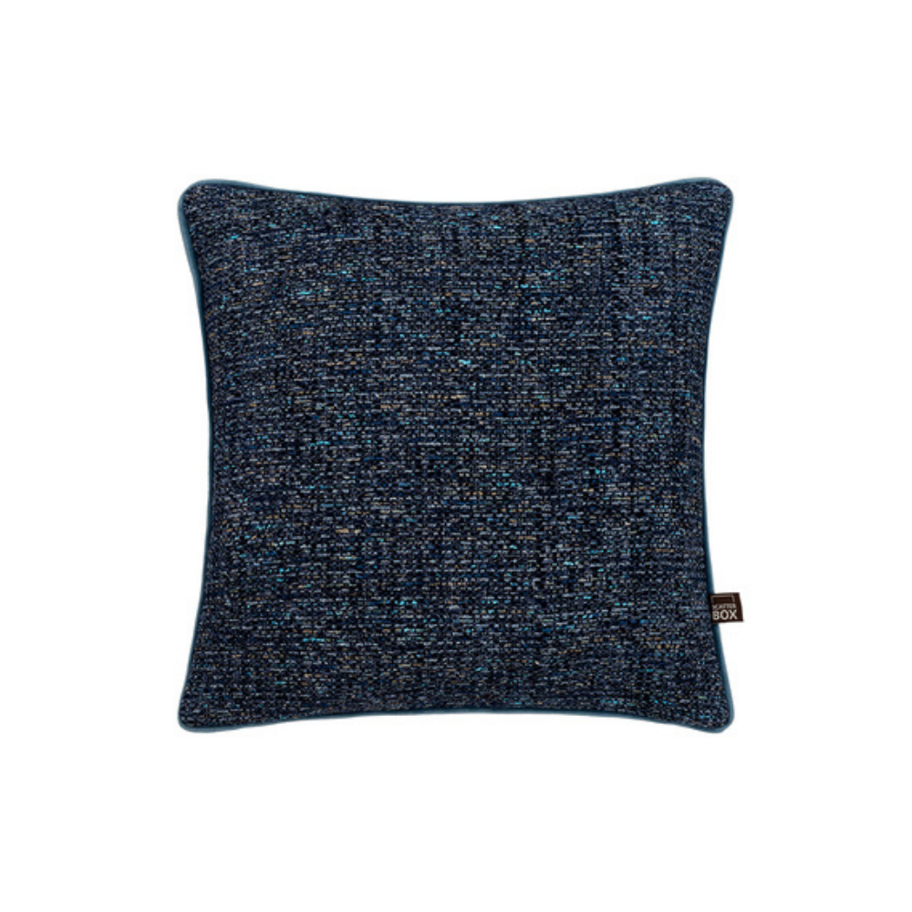 Beckett Cushion, Blue - The Gift & Art Gallery