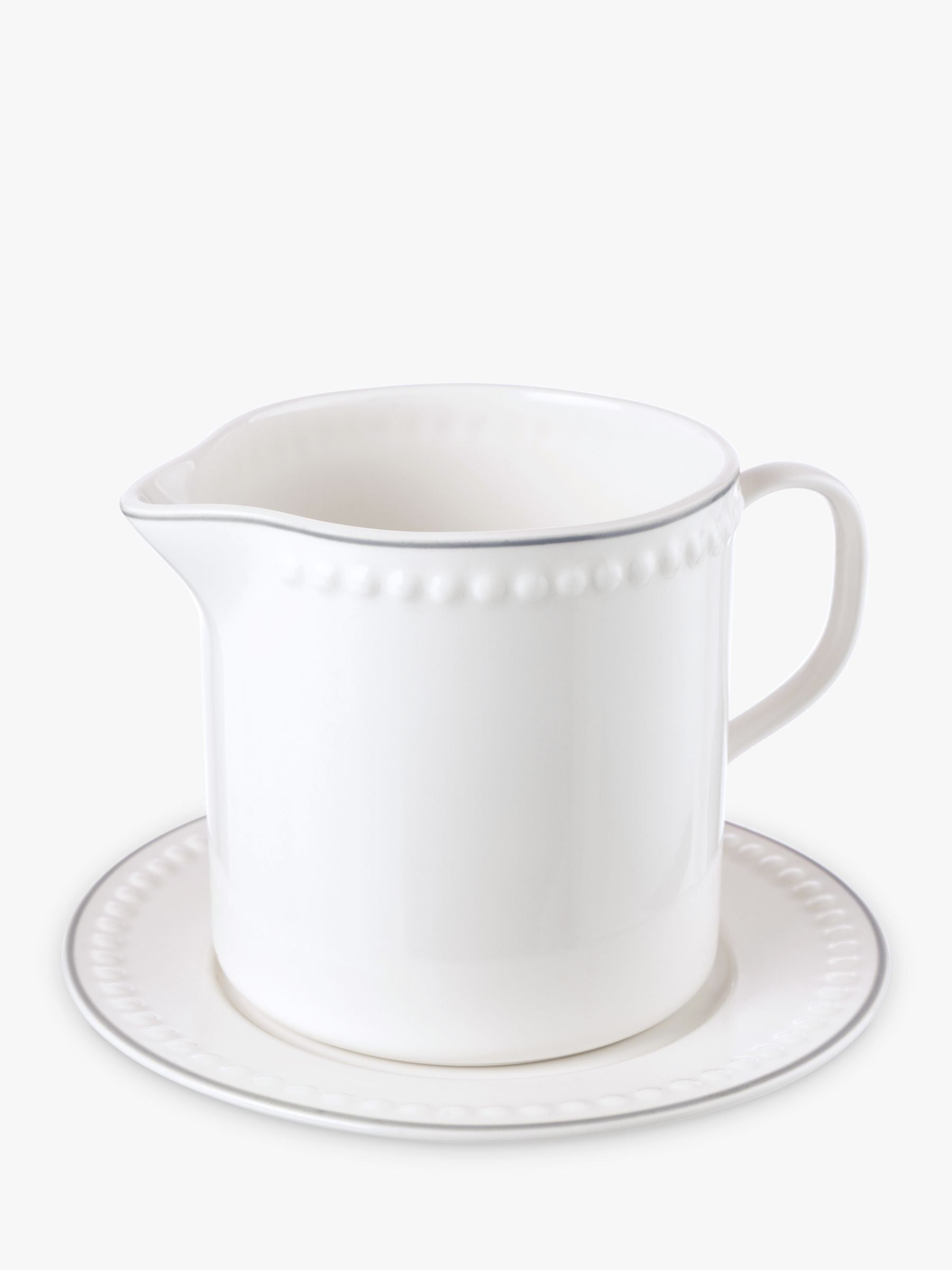 Mary Berry Signature Jug & Saucer, 500ml, White