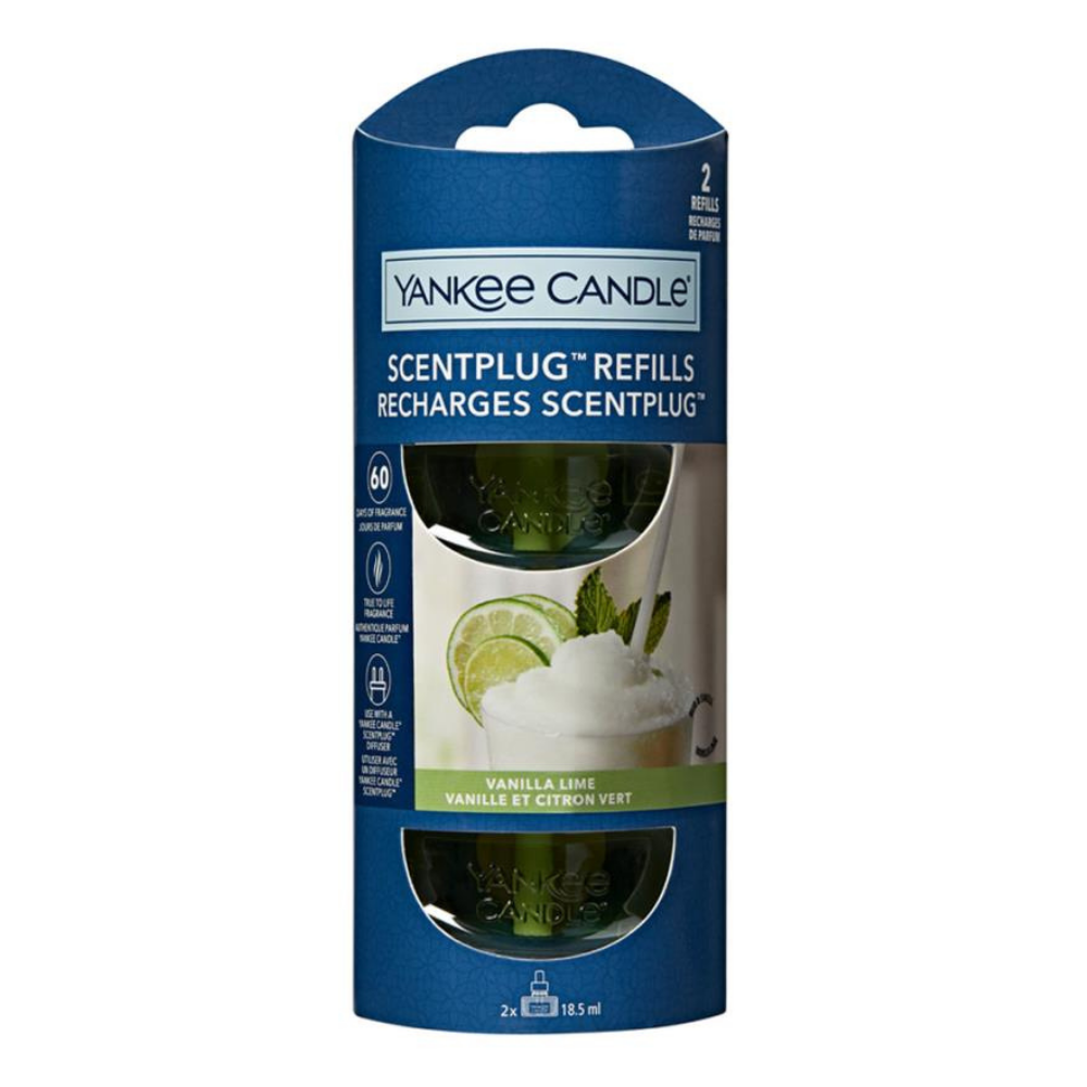 Vanilla Lime Scent Plug Refill Twin Pack - The Gift & Art Gallery