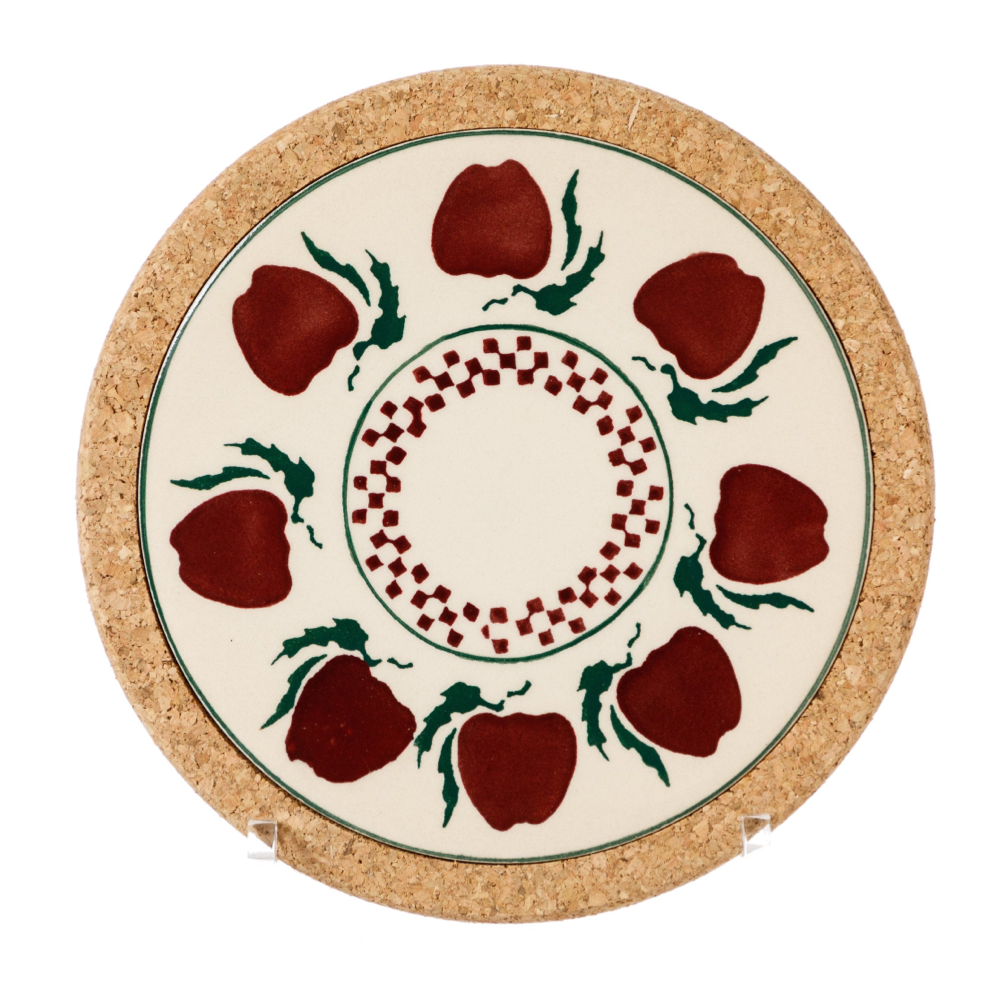 Trivet Round Apple - The Gift & Art Gallery