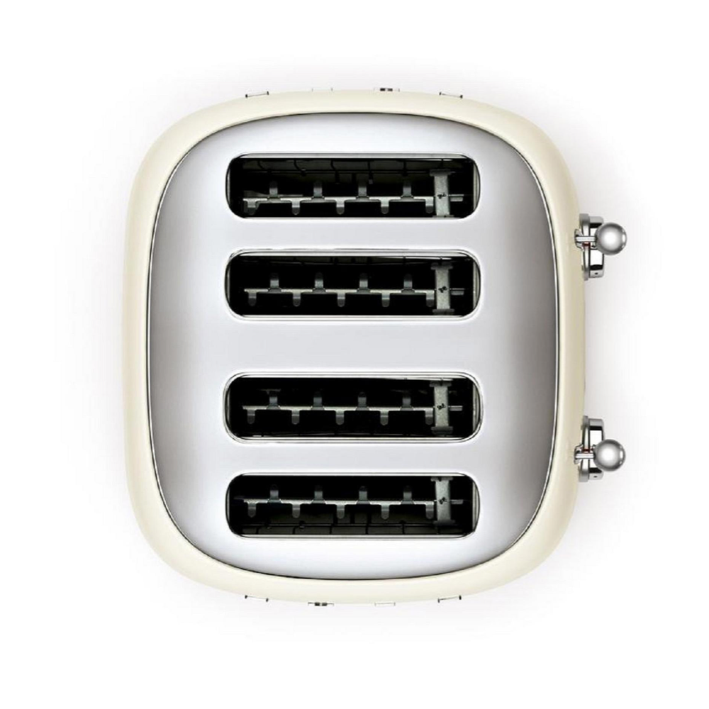 Smeg 4 Slice Toaster - Cream - The Gift & Art Gallery
