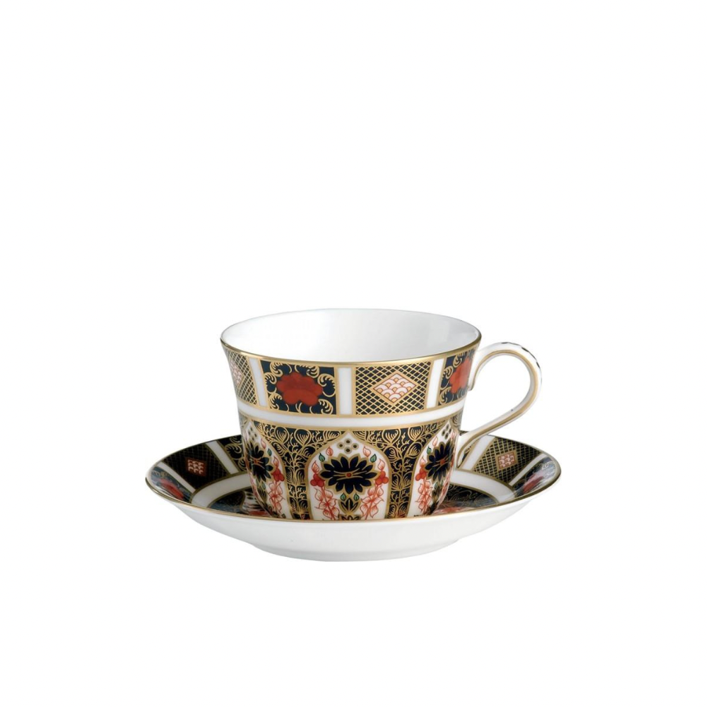 Old Imari Tea Cup/Saucer