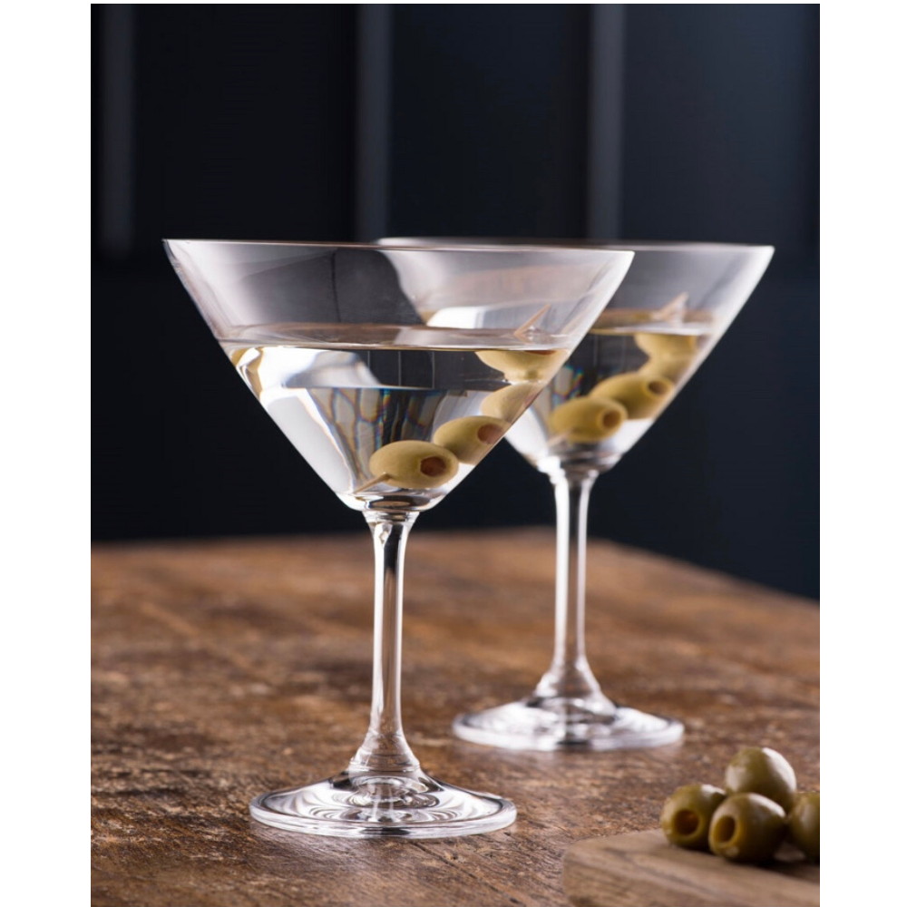 Elegance Martini Glasses Pair - The Gift & Art Gallery