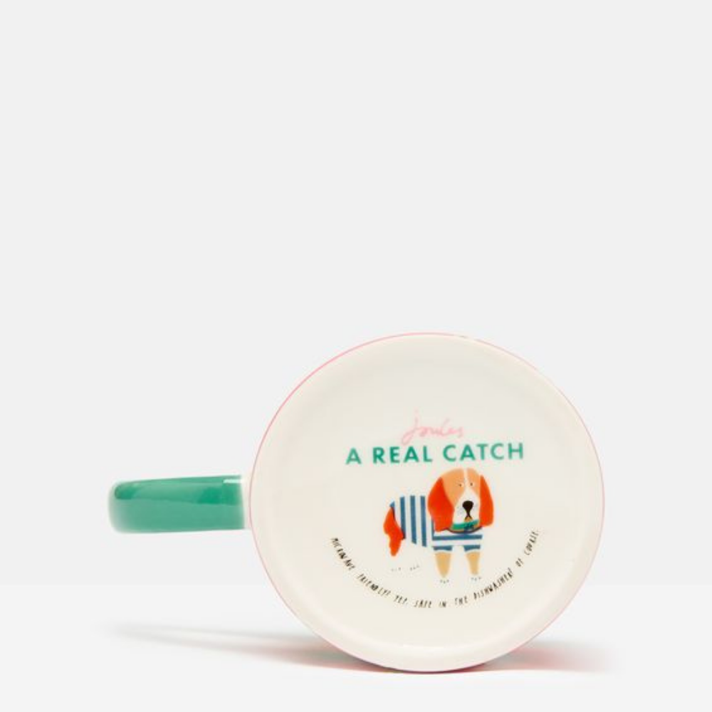 Pink Beagle Fine China Mug, 345ml, - The Gift & Art Gallery